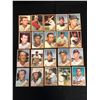 Image 1 : 1962 TOPPS BASEBALL CARD LOT