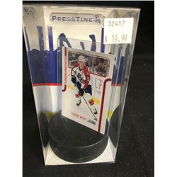 2011-12 Score Stephen Weiss #203 (Presstine Hockey Puck Display)