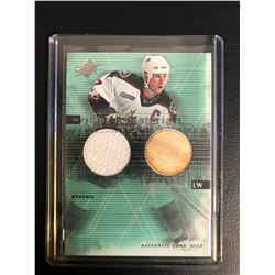 2000-01 SPX Winning Materials Jersey/ Stick Keith Tkachuk