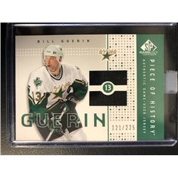 Bill Guerin SP Game Used Pieces of History 121/225 Jersey 2003 Upper Deck