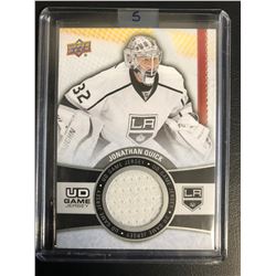 Jonathan QUICK 2015-16 UD Game Used Jersey Card