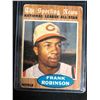 Image 1 : Frank Robinson 1962 Topps #396 All Star The Sporting News