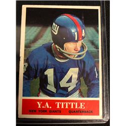 1964 Philadelphia Set Break #124 Y.A. Tittle