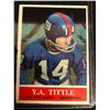 Image 1 : 1964 Philadelphia Set Break #124 Y.A. Tittle