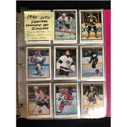 1990 O-PEE-CHEE PREMIER HOCKEY COMPLETE SET (INCLUDES JAGR & FEDEROV ROOKIE CARDS)