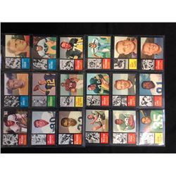 1962 TOPPS FOOTBALL CARD LOT