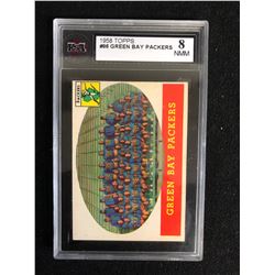 1958 TOPPS #96 GREEN BAY PACKERS (8 NMM)