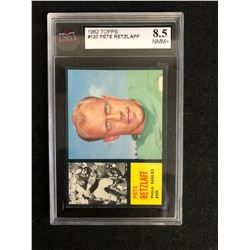 1962 TOPPS #120 PETE RETZLAFF (8.5 NMM+)