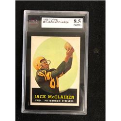 1958 TOPPS #51 JACK MCCLAIREN (8.5 NMM+)