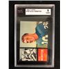Image 1 : 1962 TOPPS #105 ALEX WEBSTER (8 NMM)