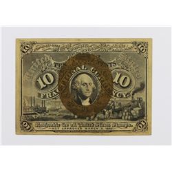 TEN CENT FRACTIONAL CURRENCY
