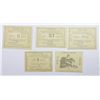 Image 2 : 5 PIECE LOT 1814 NY SCRIP