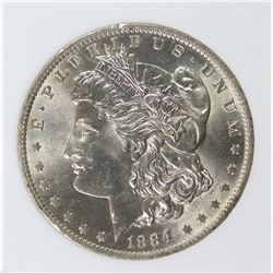 1884-O MORGAN SILVER DOLLAR