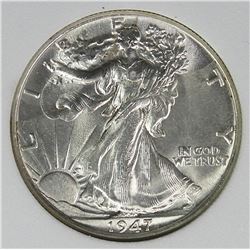 1947 WALKING LIBERTY HALF DOLLAR