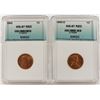 Image 1 : 1945 AND 1945-D LINCOLN CENTS