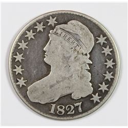 1827 BUST HALF DOLLAR