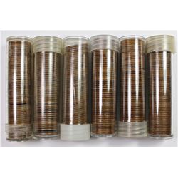 LOT OF (6) ROLLS - 300 COINS