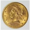 Image 1 : 1886-S $10.00 GOLD