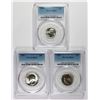 Image 1 : THREE 1951 PROOF COINS: