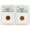 Image 1 : 1935-D AND 1935-S LINCOLN CENTS
