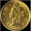 Image 1 : 1851 $1.00 GOLD LIBERTY