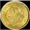Image 2 : 1851 $1.00 GOLD LIBERTY