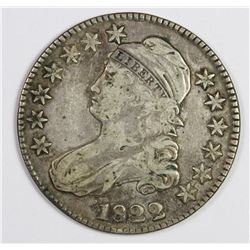 1822 BUST HALF DOLLAR