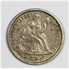 Image 1 : 1891 SEATED DIME