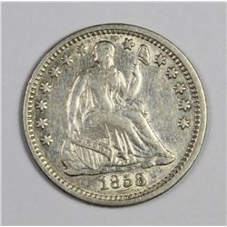 1858-O HALF DIME