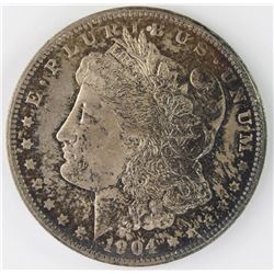 1904-O MORGAN SILVER DOLLAR