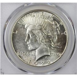 1922-S PEACE DOLLAR