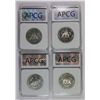 Image 2 : SILVER KENNEDY HALF DOLLAR LOT: 4 COINS TOTAL
