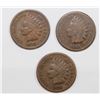 Image 1 : (3) INDIAN HEAD CENTS