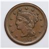 Image 1 : 1857 LARGE CENT LARGE DATE