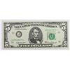 Image 1 : 1969 $5.00 FEDERAL RESERVE STAR NOTE