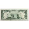 Image 2 : 1969 $5.00 FEDERAL RESERVE STAR NOTE