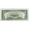 Image 2 : 1969 $5.00 FEDERAL RESERVE STAR NOTE