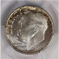 1952-D ROOSEVELT DIME PCGS MS66+ FB