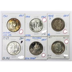 MISC. HALF DOLLAR LOT: