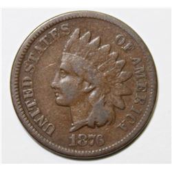 1876 INDIAN CENT