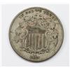 Image 1 : 1869 SHIELD NICKEL