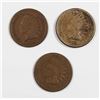 Image 1 : (3) INDIAN HEAD CENTS