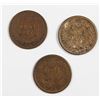 Image 2 : (3) INDIAN HEAD CENTS