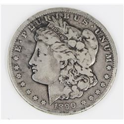 1890-CC MORGAN SILVER DOLLAR FINE