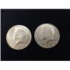 Image 2 : 1967+1968 US Kennedy Clad Silver Half Dollars