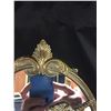Image 2 : Vintage Brass Unicorn Mirror. 8" x 13