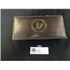 Image 1 : Hyde Park Metal Cigar /Cigarette Box. Nice Heavy Box. 8.5 x 4.5 x 1.5