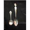 Image 2 : Vintage Charlie McCarthy and Gerber Baby Spoons Plus a Cast Iron Mini Coffee Grinder