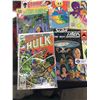 Image 4 : 18 Comics. The Incredible Hulk, Flintstones,Superman, Spiderman Etc. On White Boards in Comic Bags