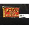 Image 1 : Royal Black Advertising Box Circa 1880's 4.5" x 3"